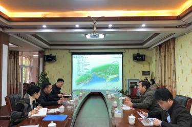 王智平部长到纳天党建文化园指导党建二期设计方案